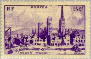 Colnect-143-584-Rouen-martyred-city.jpg