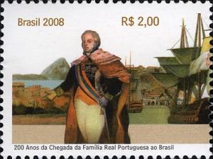 Colnect-461-198-Bicentenary-of-Portuguese-Royal-Family-arrival-in-Brazil.jpg