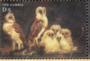 Colnect-5750-679-Owls-and-young-ones-by-William-Tomkins.jpg
