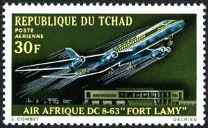 Colnect-2060-333-DC-8-over-Fort-Lamy-airport.jpg