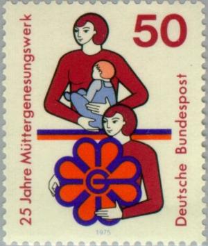 Colnect-152-956-Mother-with-Child-and-Emblem.jpg