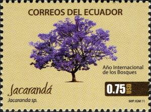 Colnect-1250-359-International-Year-of-Forests---Jacaranda-sp.jpg