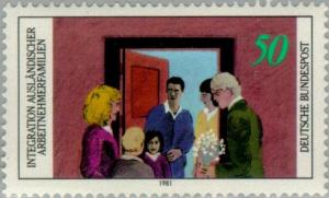 Colnect-153-240-German-family-visiting-a-foreign-family.jpg