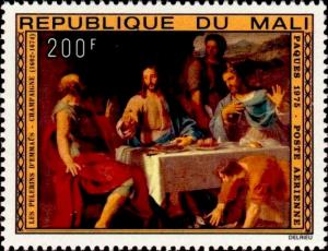 Colnect-2431-272-The-Supper-at-Emmaus-1664-by-Jean-Baptiste-de-Champaigne.jpg