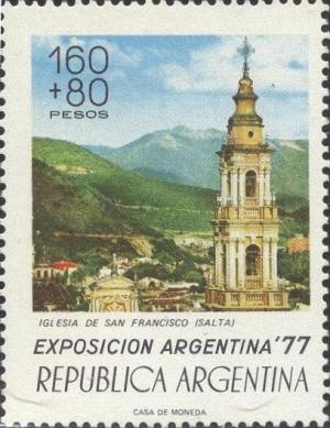 Colnect-1595-911-Philatelic-Exhibition--quot-Argentina-77-quot--Church-of-San-Francisc.jpg