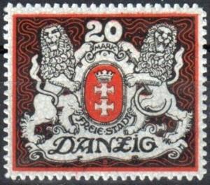 Colnect-2595-284-The-coat-of-arms-of-Danzig-with-lions.jpg