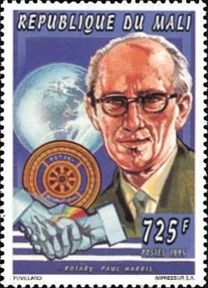 Colnect-2648-176-Paul-Harris-1868-1947-and-90th-Anniversary-of-Rotary-Inter.jpg