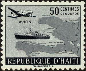 Colnect-2981-902-Aircraft-and-ship---map-of-Haiti.jpg
