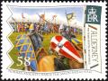 Colnect-5613-977-Norman-Knights-Charge-the-Saxon-Shield-Wall.jpg
