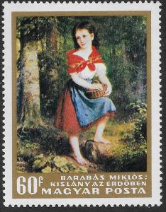 Colnect-5236-294-Girl-in-the-Forest-by-Mikl%C3%B3s-Barab%C3%A1s.jpg
