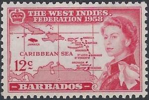 Colnect-1698-711-The-West-Indies-Federation---Map-of-Federation.jpg