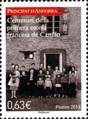 Colnect-6148-703-Centenary-of-the-First-French-School-of-Canillo.jpg