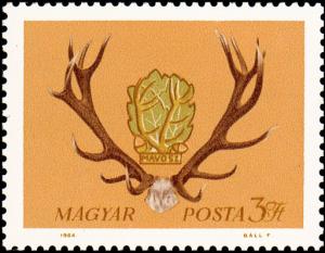 Colnect-877-151-Emblem-of-National-Federation-of-Hungarian-Hunters.jpg