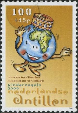 Colnect-1014-787-Hatted-globes-showing-Africa.jpg