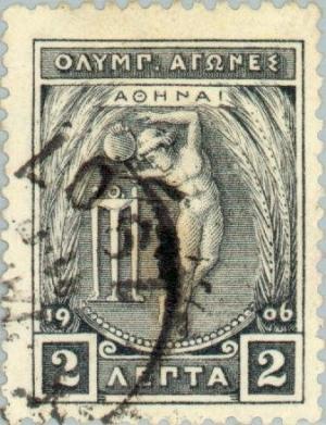 Colnect-166-031-1906-Interim-Olympic-Games---Apollo-throwing-the-discus.jpg