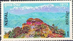 Colnect-2043-419-Gorkha-village.jpg