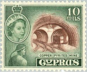 Colnect-169-337-Queen-Elizabeth-II--amp--Copper-Pyrites-Mine.jpg