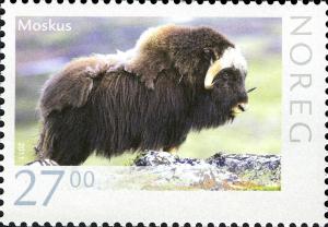 Colnect-859-111-Wildlife-in-Norway-VI---Musk-Ox.jpg