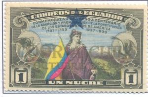 Colnect-2537-580-Visit-of-President-Juan-Antonio-R-iacute-os-of-Chile.jpg