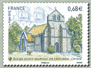 Colnect-2727-181-Church-of-Saint-Martial-de-Lestards---Correze.jpg