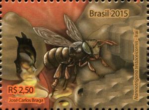 Colnect-2978-964-Stingless-Bee-Nannotrigona-testaceicornis.jpg