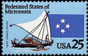 Colnect-2279-398-Federated-States-of-Micronesia---Canoe-and-Flag.jpg