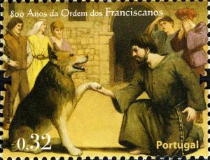 Colnect-596-599-800-Years-of-the-Franciscan-Order.jpg