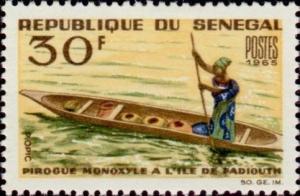 Colnect-1990-847-One-person-Pirogue--Fadiouth-Island.jpg