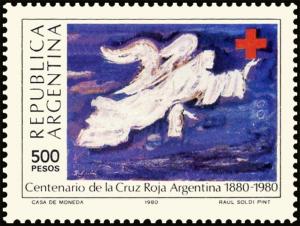 Colnect-4716-377-Centenary-of-Argentine-Red-Cross-Ra-uacute-l-Soldi-painting.jpg