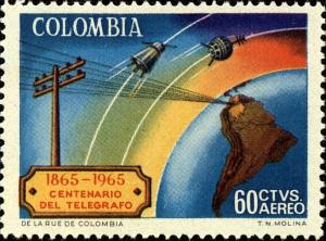 Colnect-3807-037-Telegraphs-and-satellites-over-South-America.jpg