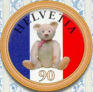 Colnect-141-539-White-Teddy-with-pink-bow-France-1925.jpg