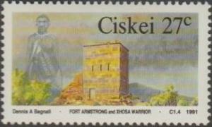 Colnect-3502-611-Frontier-forts-Xhosa-warrior-Fort-Armstrong.jpg