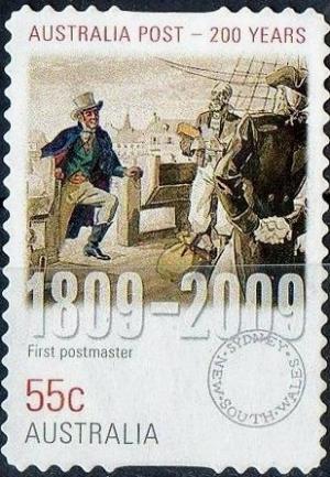 Colnect-1067-478-Australia-Post---200-Years---First-Postmaster.jpg