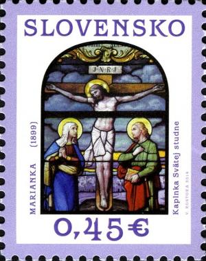 Colnect-2151-131-Easter-2014-Crucifixion-%E2%80%93-Stained-Glass-Windows-of-Romantic.jpg