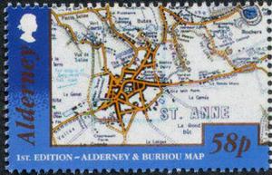 Colnect-4168-245-1st-edition---Alderney-and-Bourhou-map.jpg