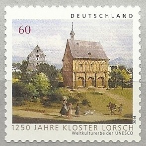 Colnect-1931-643-1250-years-Lorsch-monastery.jpg