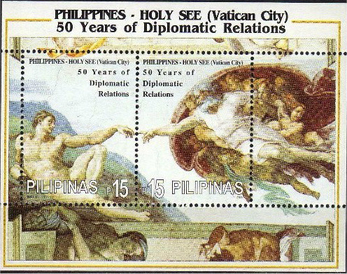 Colnect-2901-291-Philippines-Holy-See-Vatican-City-Diplomatic-Relations.jpg