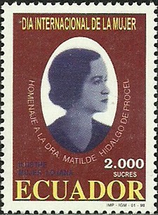 Colnect-1706-249-Matilde-Hidalgo-de-Pr-oacute-cel-1889-1974.jpg