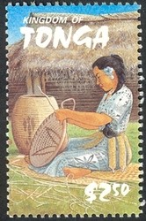 Colnect-2373-433-Weaving---Weaving-Baskets.jpg