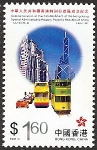 Colnect-1847-976-Hong-Kong-Bank-and-vehicles.jpg