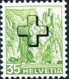 Colnect-3914-457-Neu-Falkenstein-Castle-cross-overprint.jpg