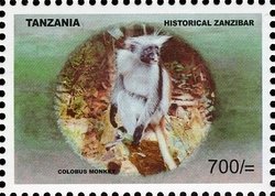 Colnect-1691-315-Zanzibar-Red-Colobus-Procolobus-kirkii-.jpg
