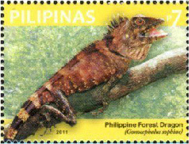 Colnect-2852-659-Negros-Forest-Dragon-Gonocephalus-sophiae.jpg