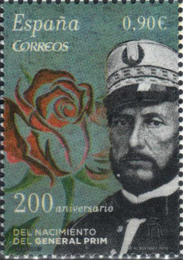 Colnect-2514-952-200-years-of-General-Prim--s-birth.jpg