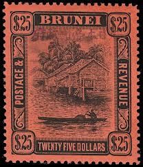 Colnect-1620-496-River-with-Canoe-and-Huts.jpg