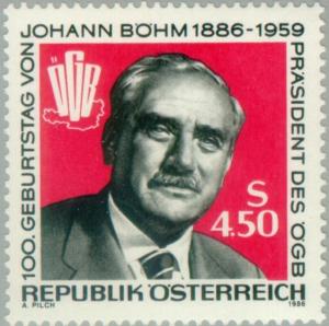 Colnect-137-279-Johann-B-ouml-hm-1886-1959-president-Trade-Union-Federation.jpg