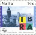 Colnect-131-332-Nuremburg-and--quot-iBRA---99-quot--International-Stamp-Exhibition-embl.jpg
