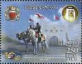 Colnect-6316-349-100th-Anniversary-of-Bahrain-Police---mounted-police-at-fort.jpg