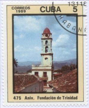 Colnect-1232-945-Tower-475-aniv-Fundacion-de-Trinidad.jpg