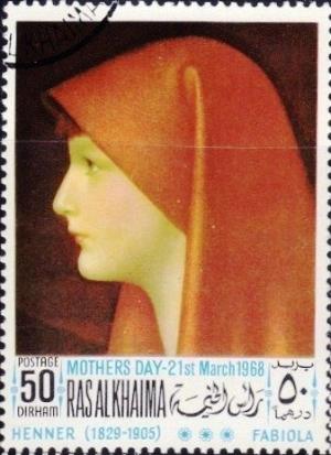 Colnect-2090-116-Fabiola-with-red-headscarf--by-Jean-Jacques-Henner-1829-190.jpg